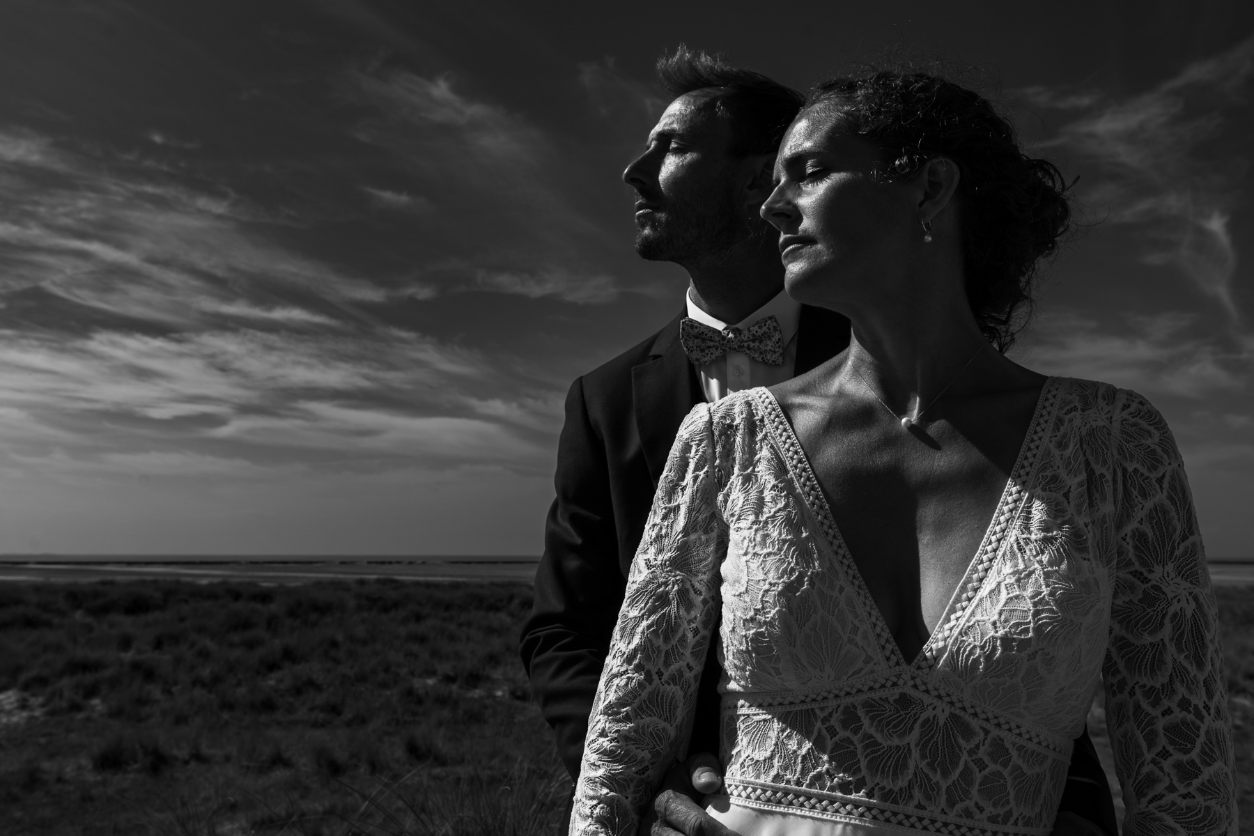 Séance créative, galipette sur la plage