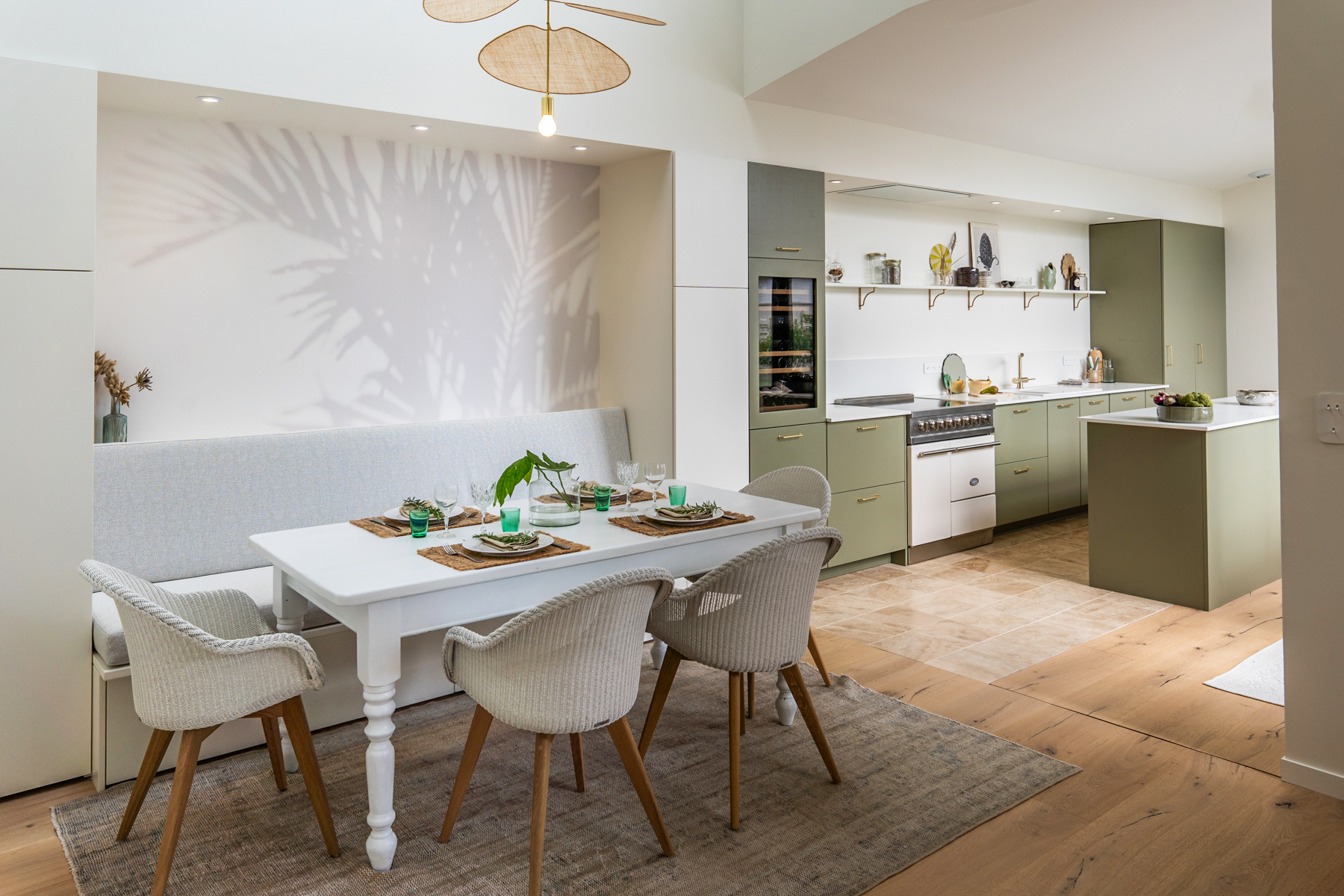 Photographie intérieure cuisine design Normandie