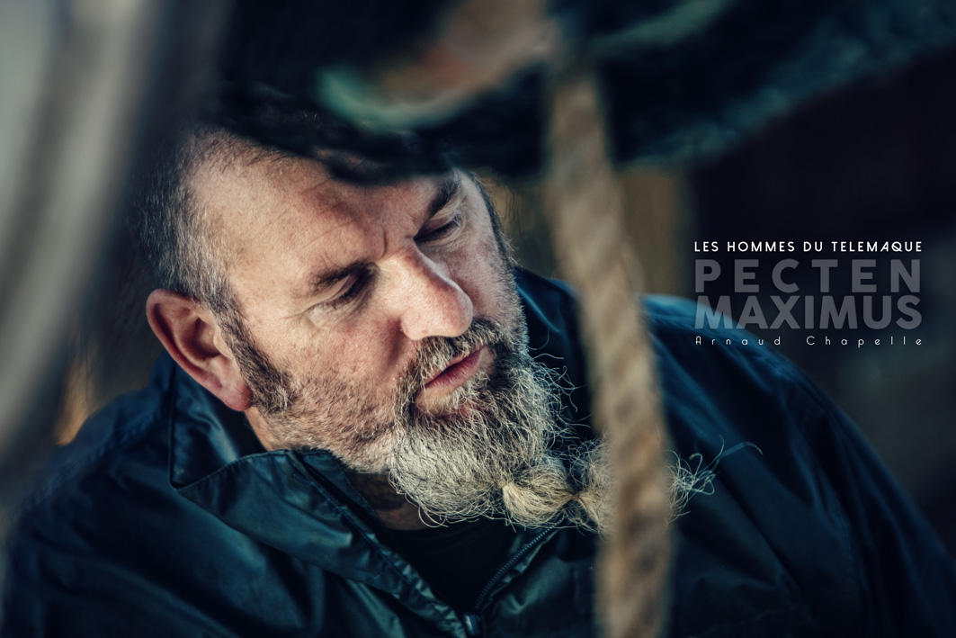Portrait professionnel marin pêcheur Normandie - Arnaud Chapelle