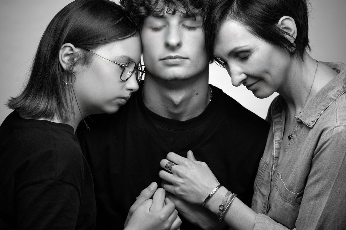 Portrait couple studio Normandie — Arnaud Chapelle Photographe